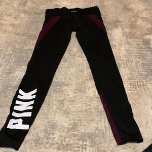 pink Victoria secret leggings
